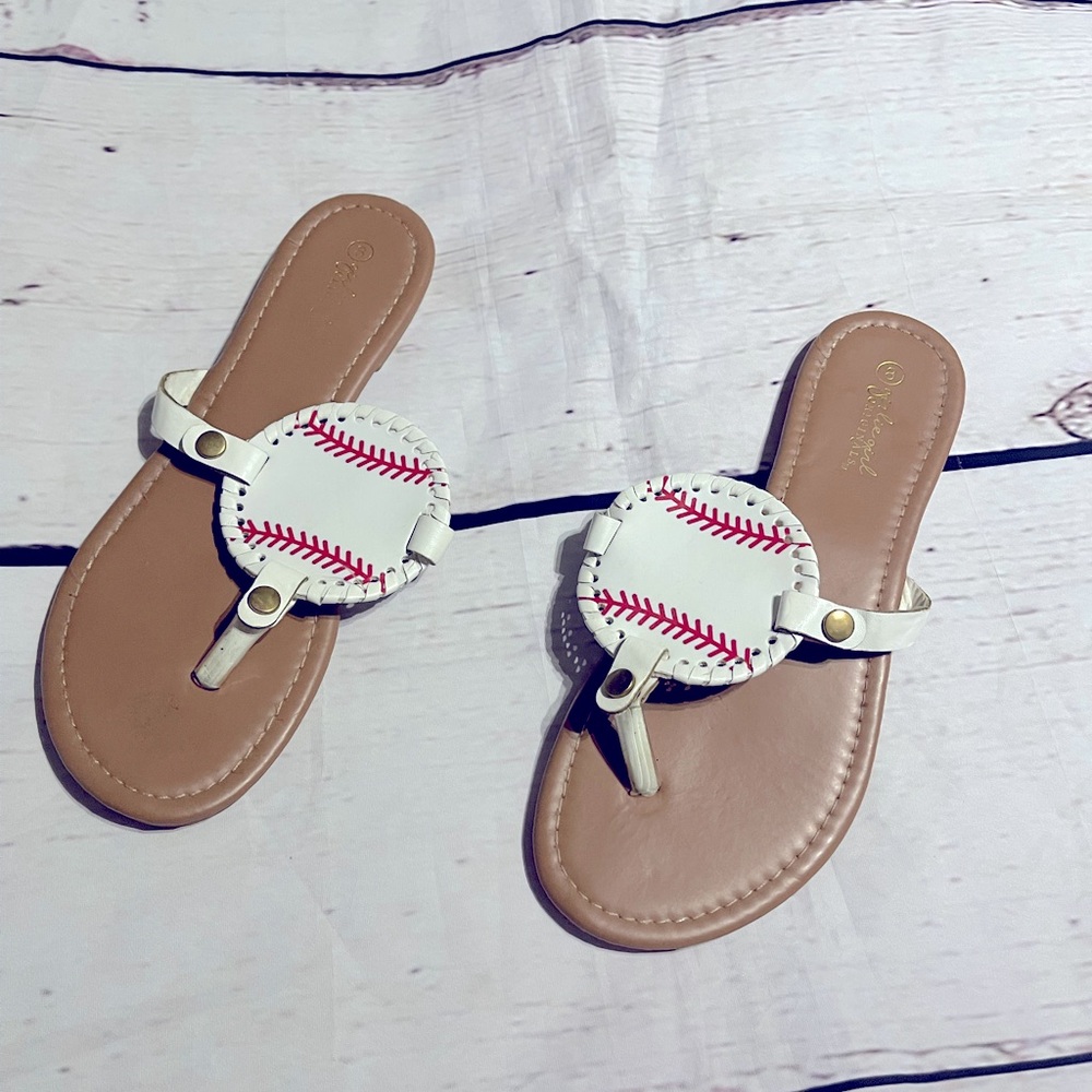 Girly girl originals size 8 baseball sandals